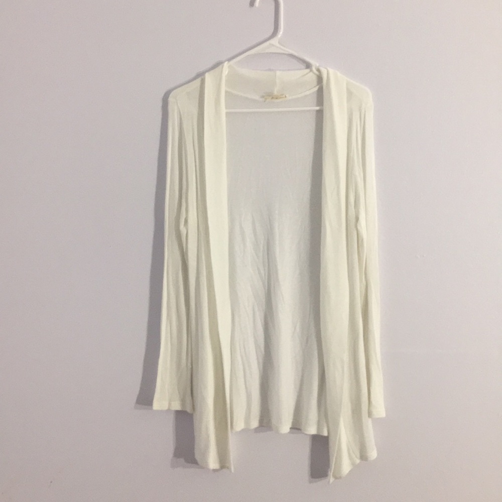White Cardigan